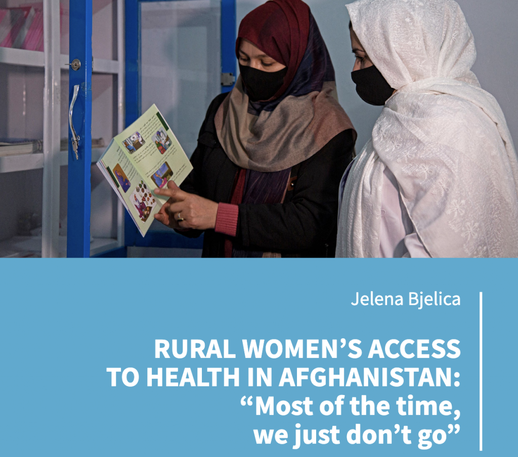 Accès des femmes rurales à la santé en Afghanistan : « La plupart du temps, nous n’y allons pas »
