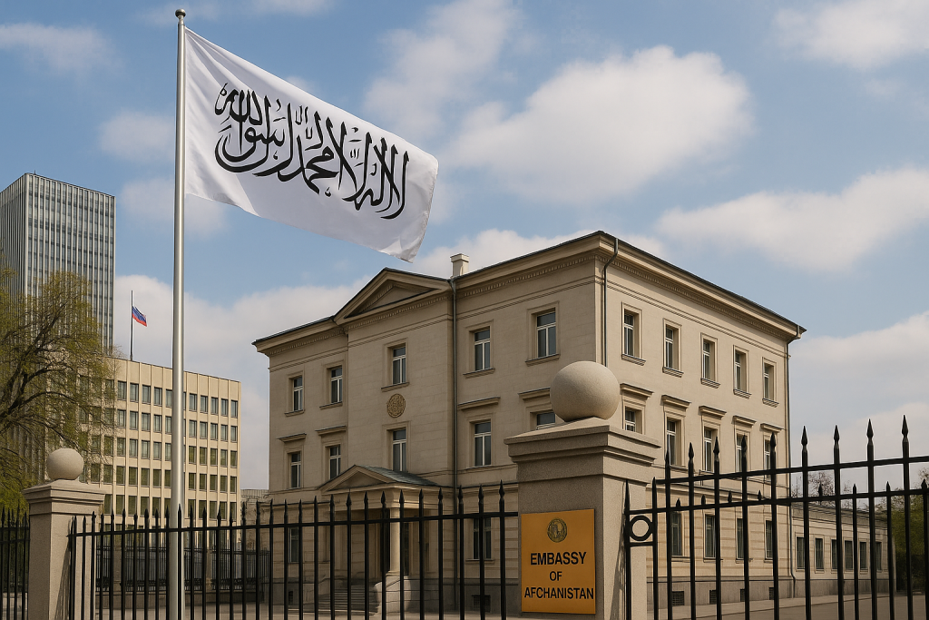 Moscou hisse le drapeau taliban : la Russie officialise l’apartheid de genre