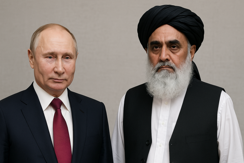 Le pacte des ténèbres : la Russie et les Talibans