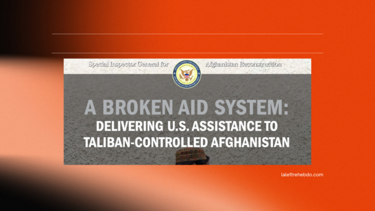 Manipulation et contrôle de l’aide internationale par les talibans