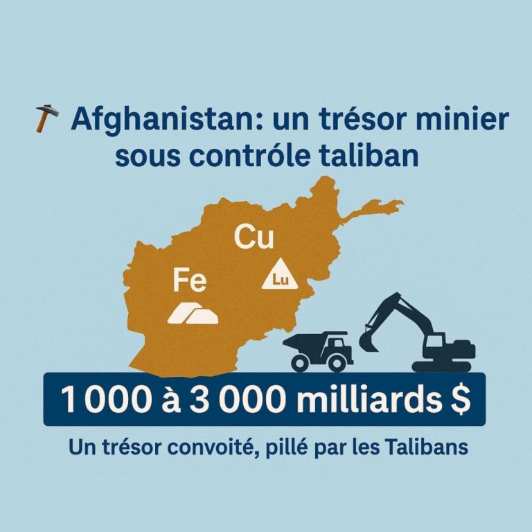 Vue d'ensemble de l'exploitation minière sous le régime taliban