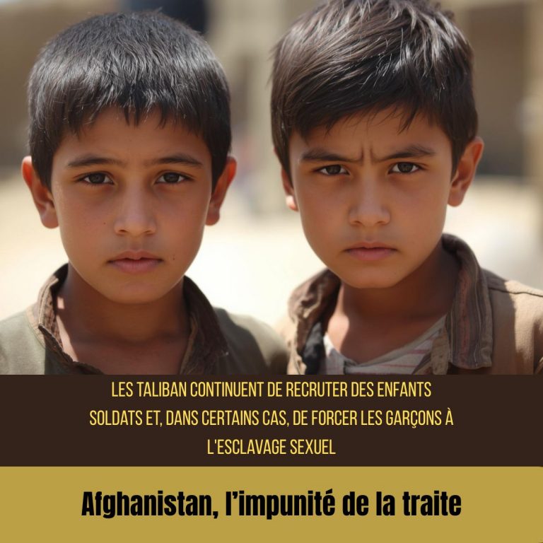 Afghanistan, l'impunité de la traite