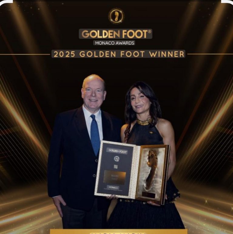 Nadia Nadim, Golden Foot Monaco 2025