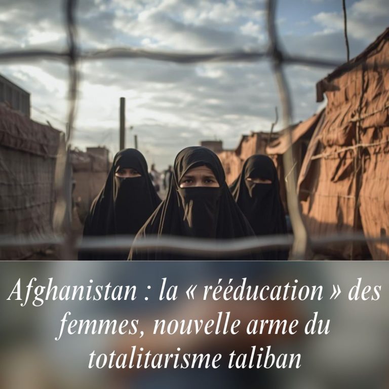 Afghanistan : la « rééducation » des femmes, nouvelle arme du totalitarisme taliban