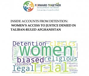 Inside Accounts from Detention: Women’s Access to Justice Denied in Taliban-Ruled Afghanistan