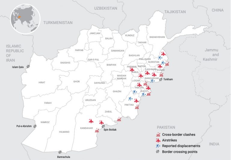 Afghanistan: Situation Update #2, Humanitarian Impact of Afghanistan-Pakistan Military Escalation