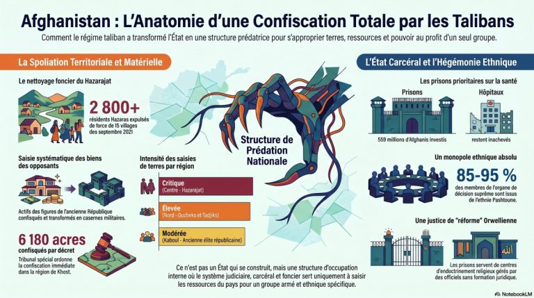 État des lieux : L'Afghanistan sous les talibans, anatomie d'une confiscation totale