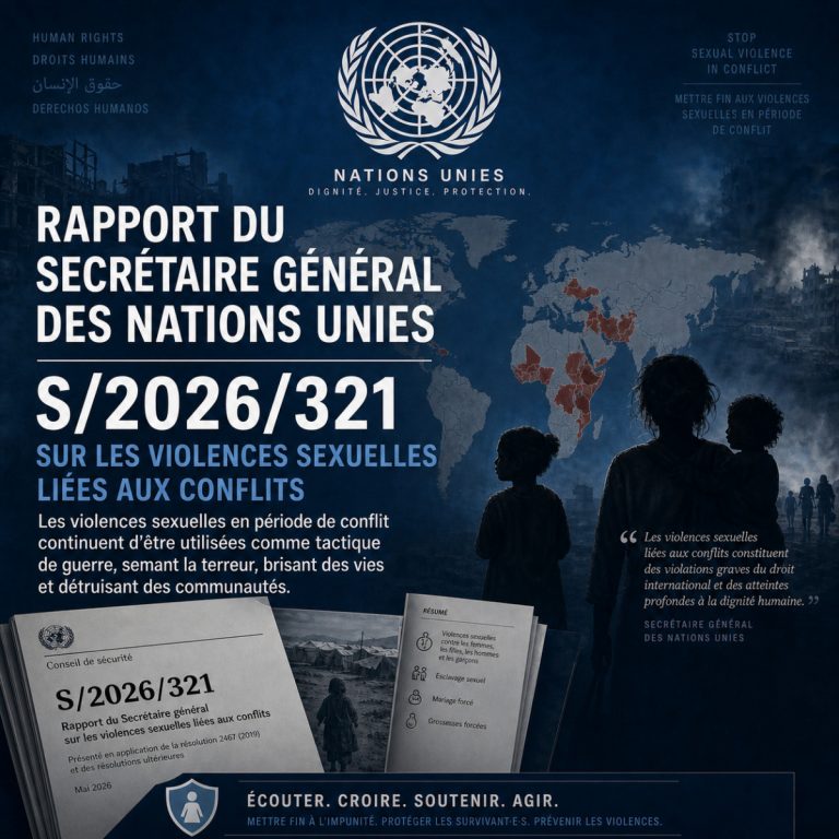 Violences sexuelles liées aux conflits : Afghanistan 2025