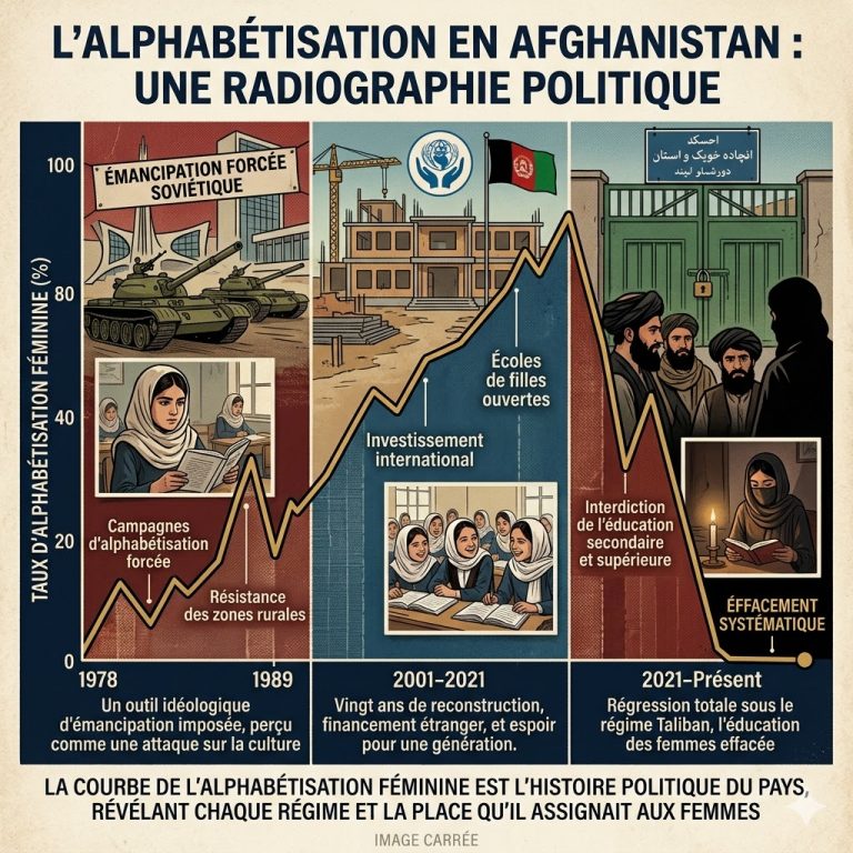 Alphabétisation en Afghanistan : une fracture de genre traversant cinquante ans de politique