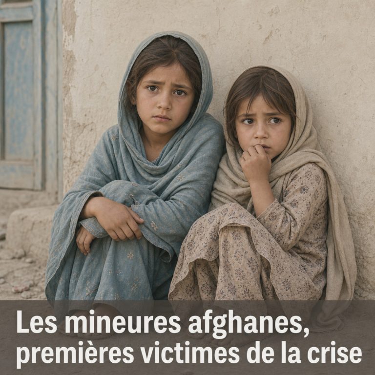 Les mineures afghanes, premières victimes de la crise