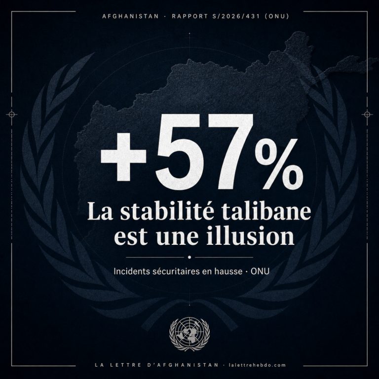 L'ONU signale une augmentation de 57 % des incidents liés à la sécurité en Afghanistan