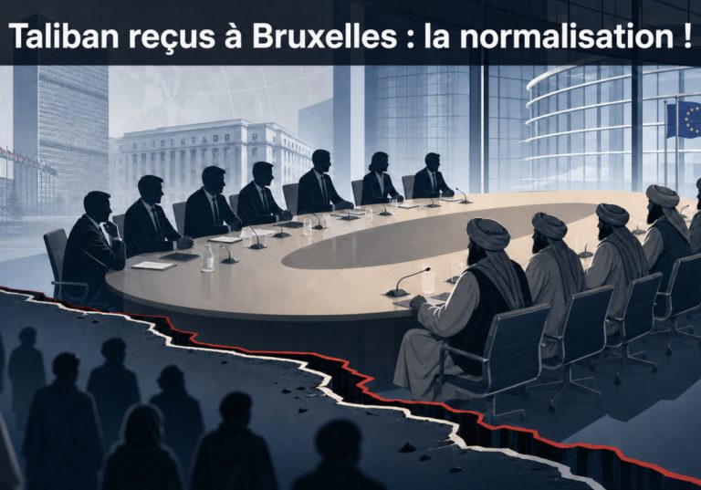 Bruxelles reçoit les taliban, les femmes, les enfants et l'opposition au ban de l'UE et de l'ONU