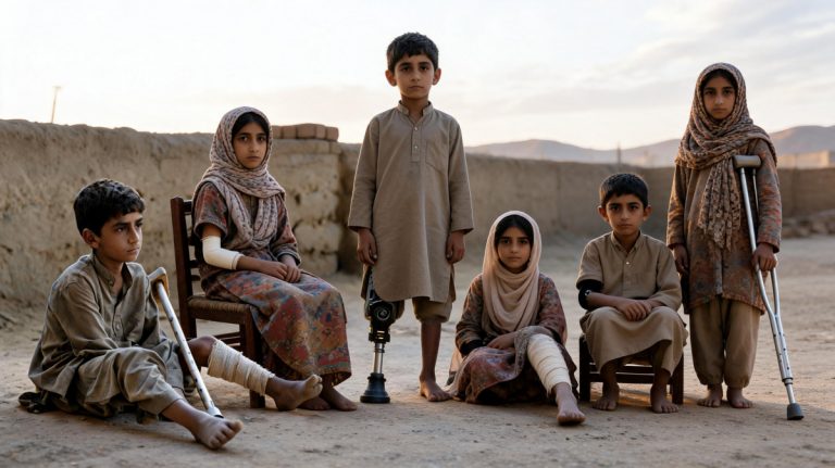 Le handicap en Afghanistan sous les talibans