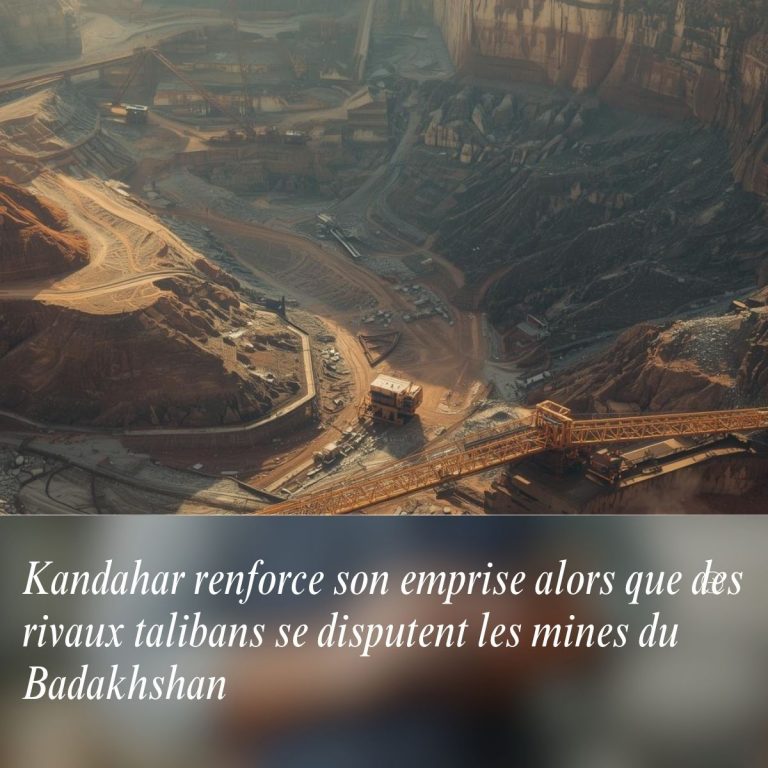 Kandahar renforce son emprise alors que des rivaux talibans se disputent les mines du Badakhshan