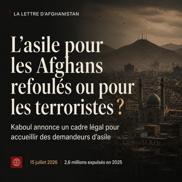L'asile pour les Afghans refoulés ou pour les terroristes ?