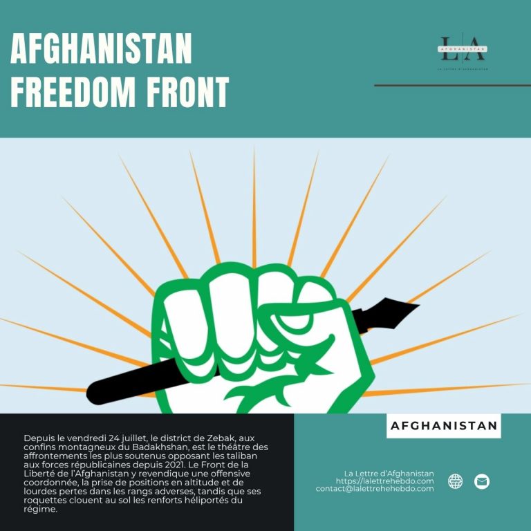 YASIN ZIA ET L'AFGHANISTAN FREEDOM FRONT