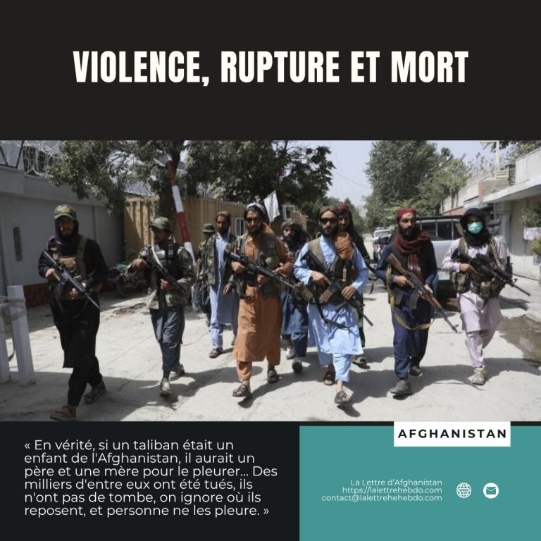 Violence, rupture et mort : une lecture psychologique des propos du général Yasin Zia à la lumière de l'article du Dr Kobrin
