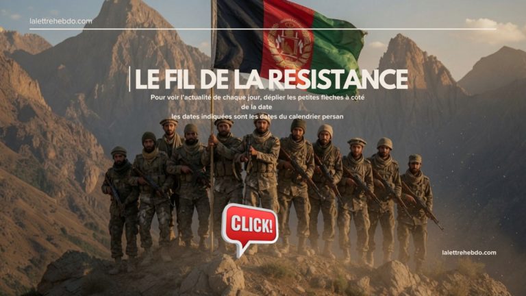 Le fil de la résistance du 4 août au 27 août 2026