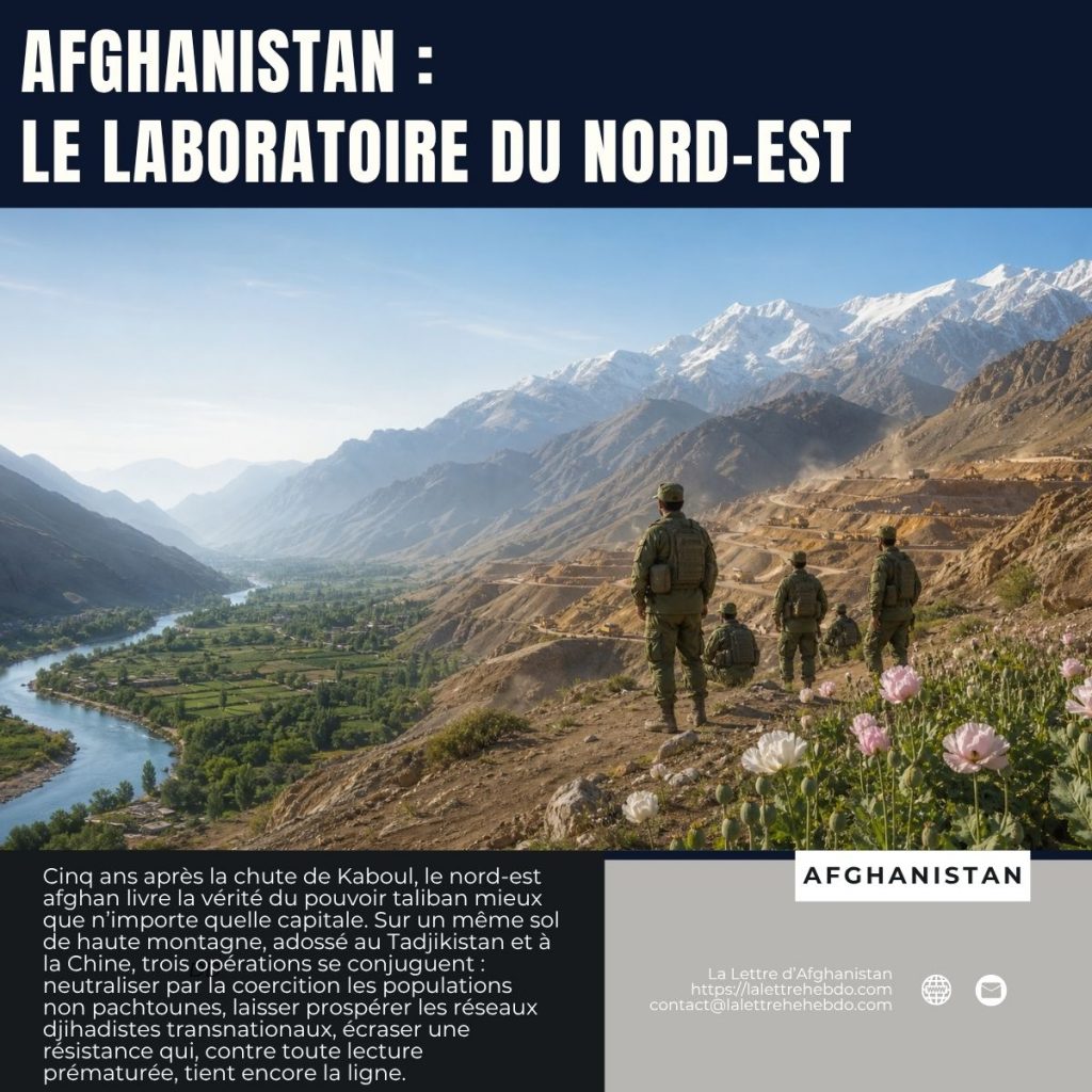 AFGHANISTAN : LE LABORATOIRE DU NORD-EST