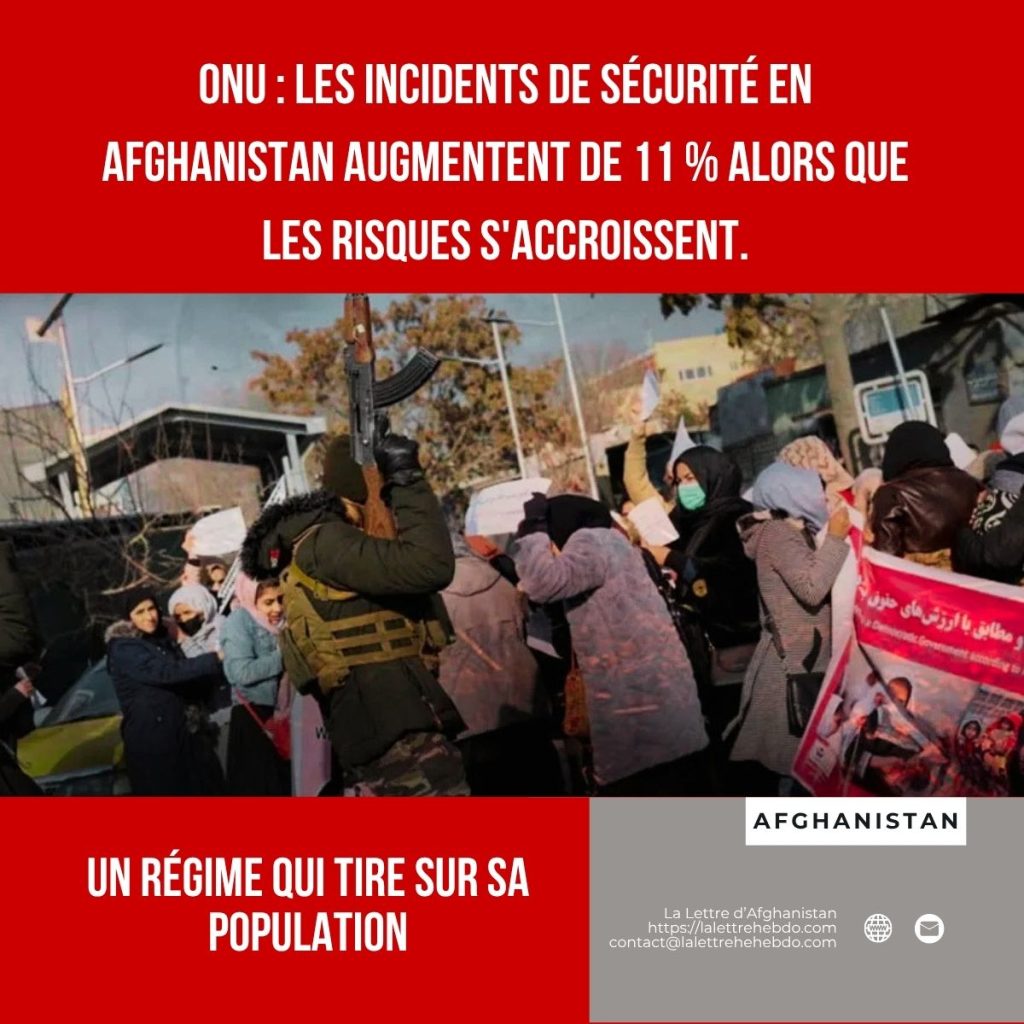 Afghanistan : les taliban n'assurent pas la sécurité des Afghans, ils la menacent