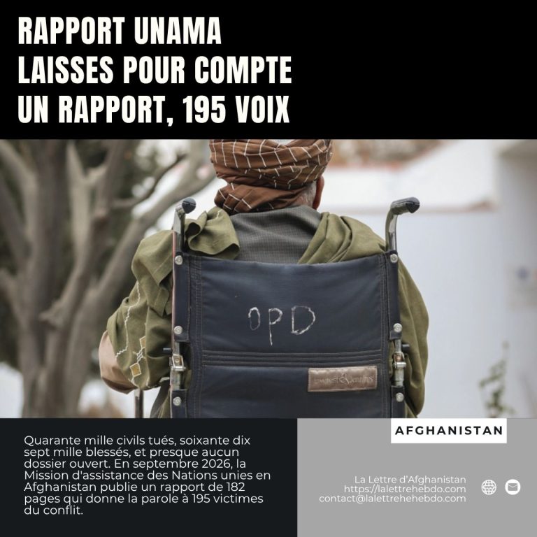 UNAMA : Laissés pour compte