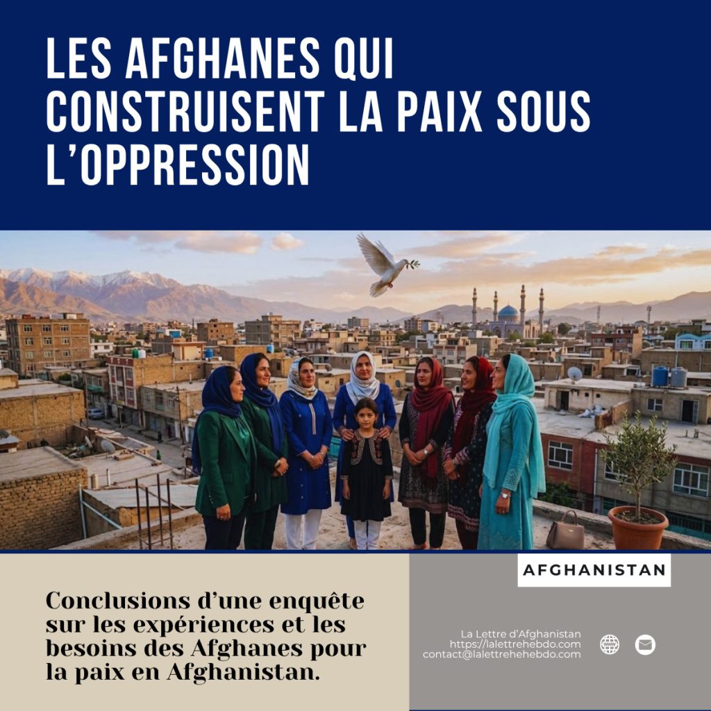 Les Afghanes qui construisent la paix sous l'oppression