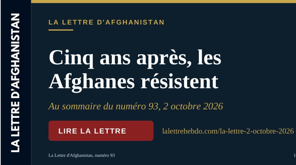 La Lettre 2 octobre 2026