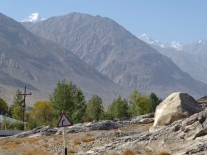 La route de transit Wakhan en Afghanistan est un peu difficile à relier à la Chine